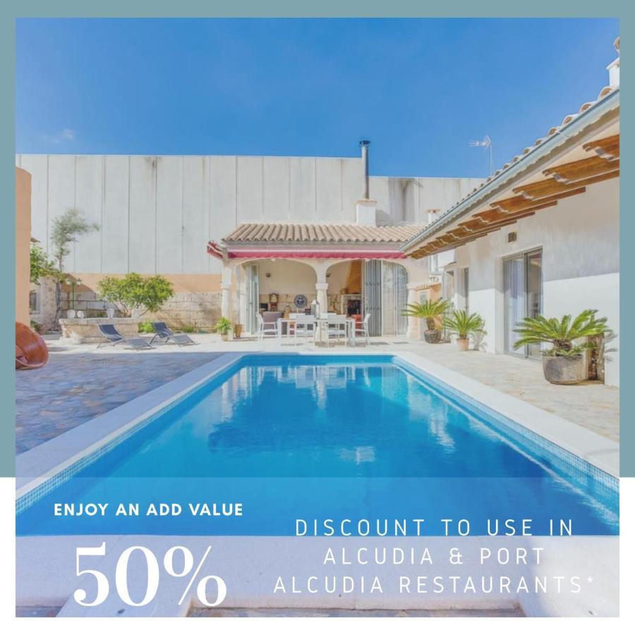 Villa Ca Na Pessina,Con Piscina Privada à Sa Pobla Extérieur photo